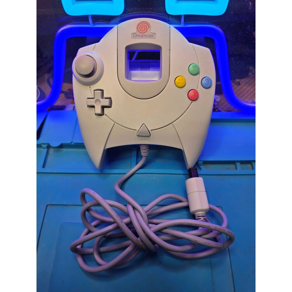 Sega Dreamcast Controller - Cleaned tested Looks Great!